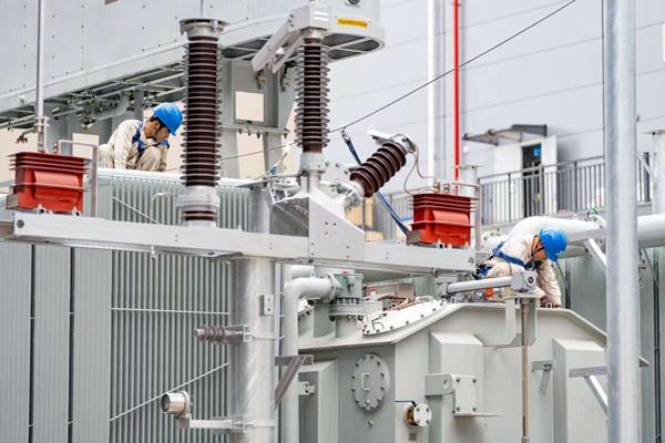 永川220千伏城東輸變電工程進入電氣安裝階段 輸變電工程質量與進度并進